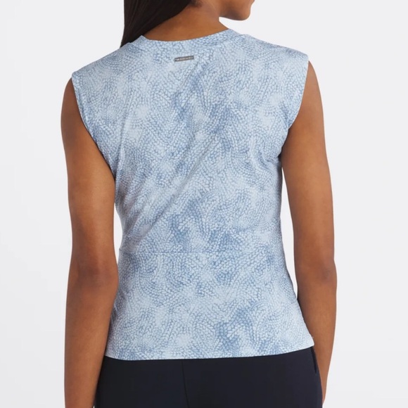 Michael Kors Zebra Crew Neck Knit Top - Picture 3 of 6